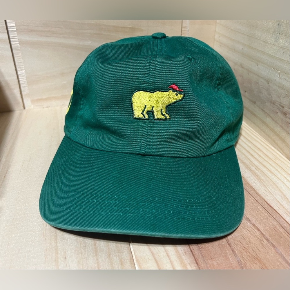 Jack Nicklaus Golf Hat Cap Masters Limited Edition 6 Time Champion Bear